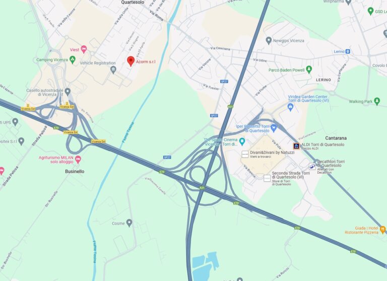 mappa acorm